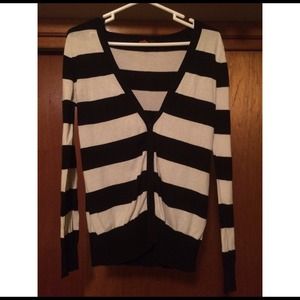 Black and White Cardigan