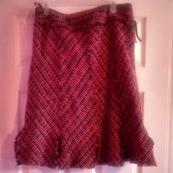 New- Beautiful boucle' skirt by W.D.N.Y  - Size 12