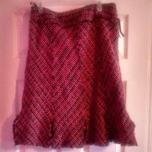 New- Beautiful boucle' skirt by W.D.N.Y  - Size 12