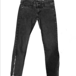 Express Zippy Crop Jean Legging