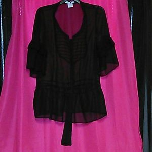 Sheer blouse