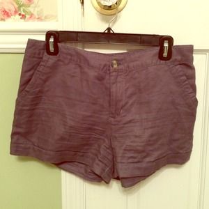 Linen shorts