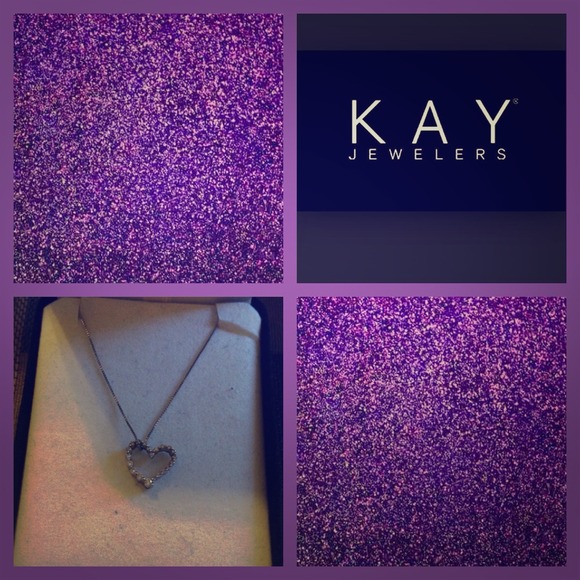 Kay Jewelers heart necklace