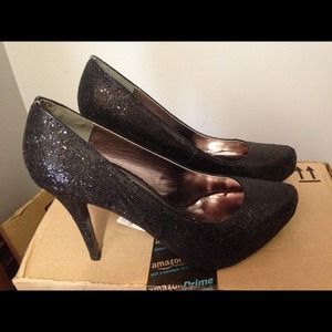 Sparkley high heels