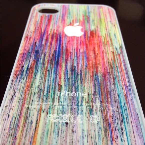 🚩SOLD🚩iPhone 4/4s Case - Rain/Splattered Paint - Picture 3 of 3