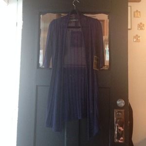 NWT Love Stitch woven duster