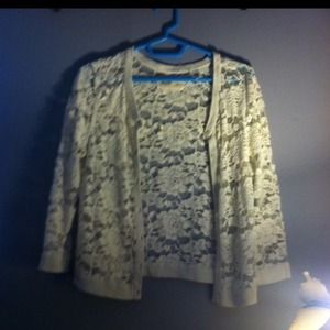 Lacey cardigan