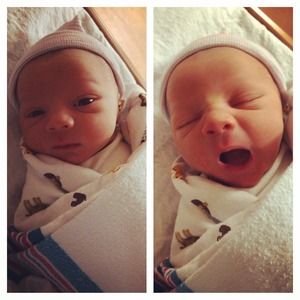 My baby boy is here!! Had him on HALLOWEEN 2014🎃