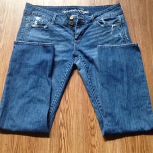 American Eagle Skinny crop jeans