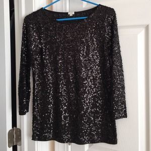 J.crew Factory Sequin Shirt