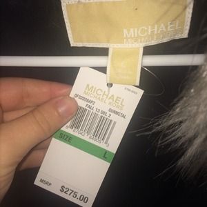 Michael Kors Jackets & Coats - MICHAEL KORS brown/grey fur vest! Michael Kors Jackets & Coats - MICHAEL KORS brown/grey fur vest!