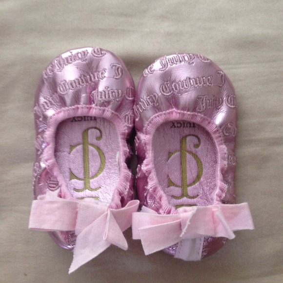 🚫SOLD🚫 Juicy couture baby girl ballerina shoes