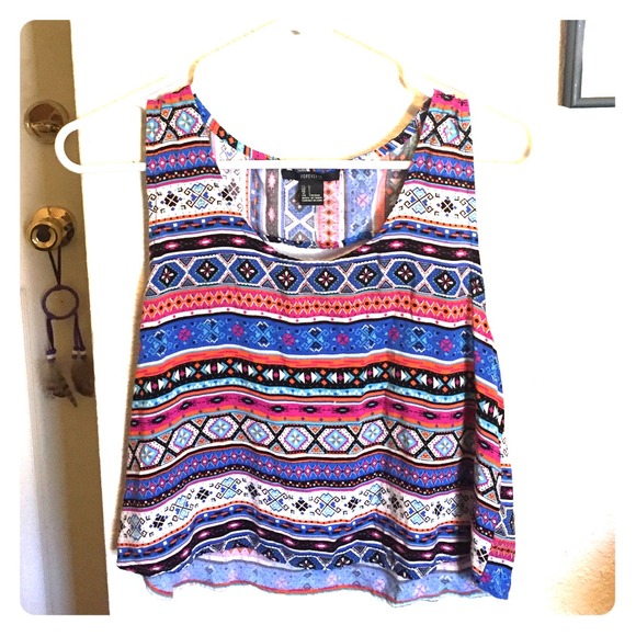 Aztec Crop top