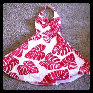 Adorable dress! Red and white