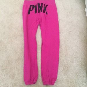 hot pink vs sweatpants:)