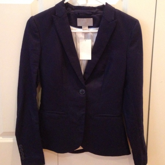 Navy blue blazer