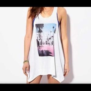 Tank swimsuit cover up