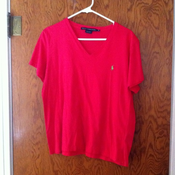V-neck Polo T-shirt