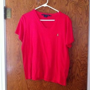 V-neck Polo T-shirt