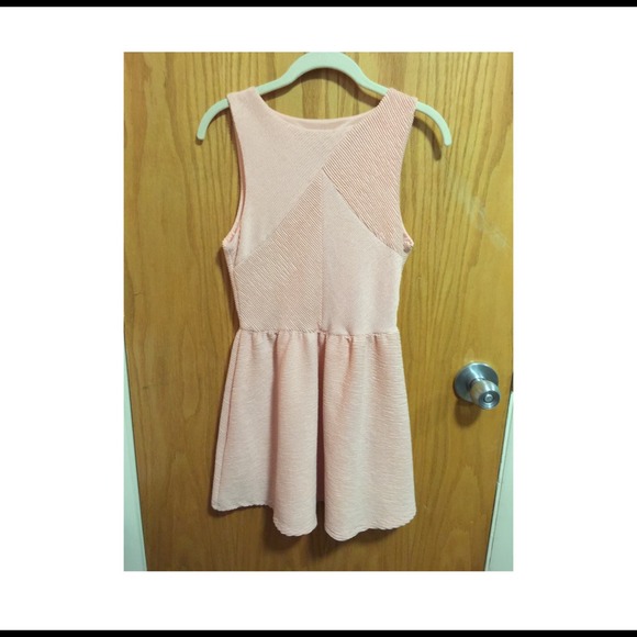 Soft peachy pink dress wore once!