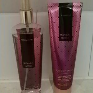 Spray and lotion set