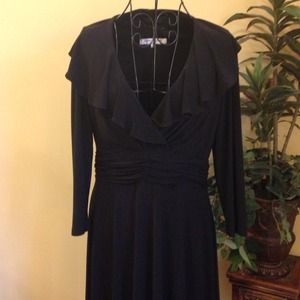 Black Evan Picone dress (Gently used - Like new)