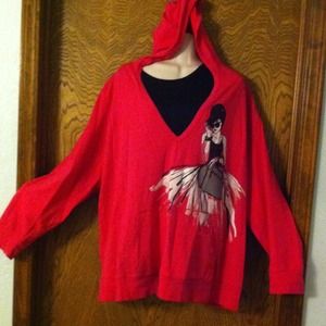 Light weight sweatshirt w/ hood