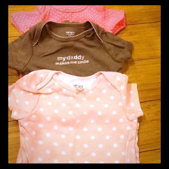 Carter's printed bodysuits