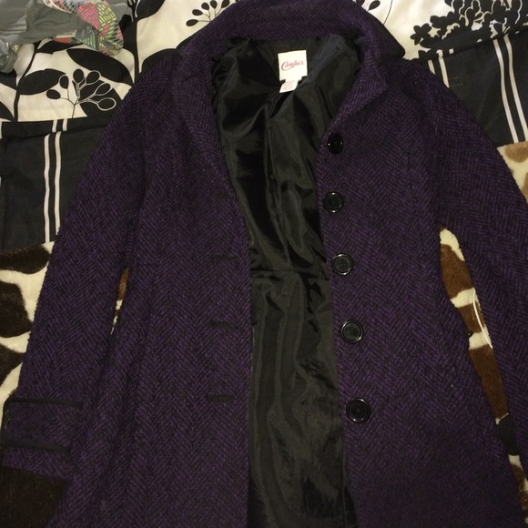 Purple Candies peacoat