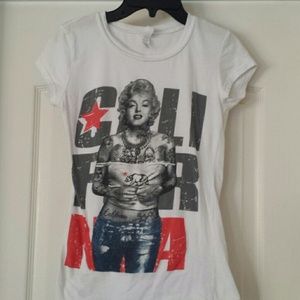 California white tee