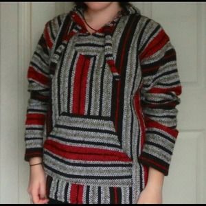 Earth Ragz baja hoodie (drug rug)