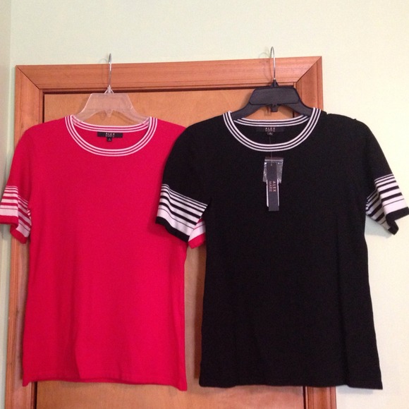 Bundle Alex Marie Knit shirts - Red NWOT-Black NWT