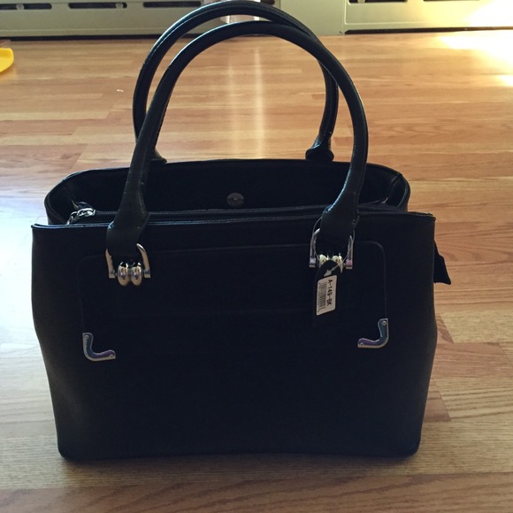 Black large tote