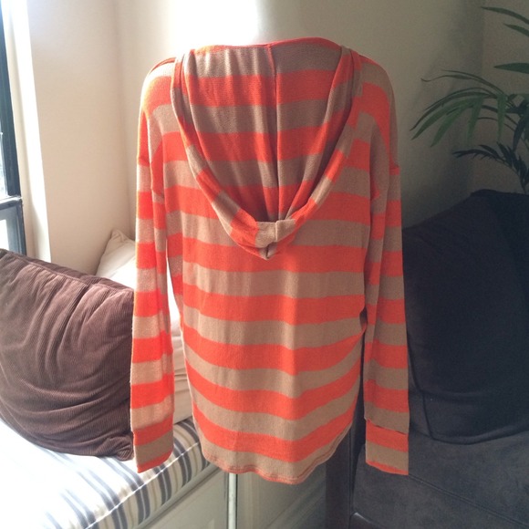 NEW Soft Joie Striped Hooded Sweater - Picture 3 of 3