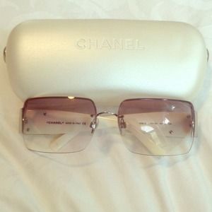 Authentic Chanel Sunglasses with Case