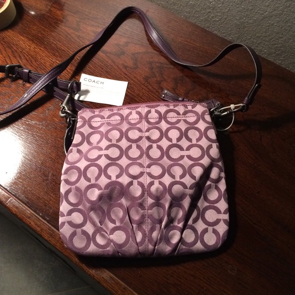 On hold Authentic Coach never used cross body bag.