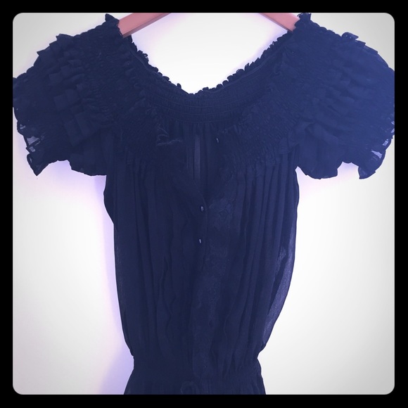 Forever 21 Sheer Blouse