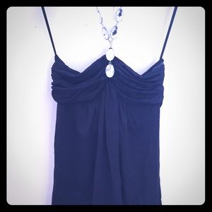 White House Black Market Halter Diamond Top