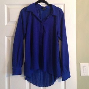 ‼️SOLD‼️🎉Royal Blue BeBe Blouse🎉‼️