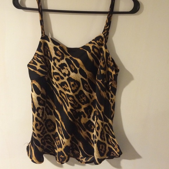 Animal print top