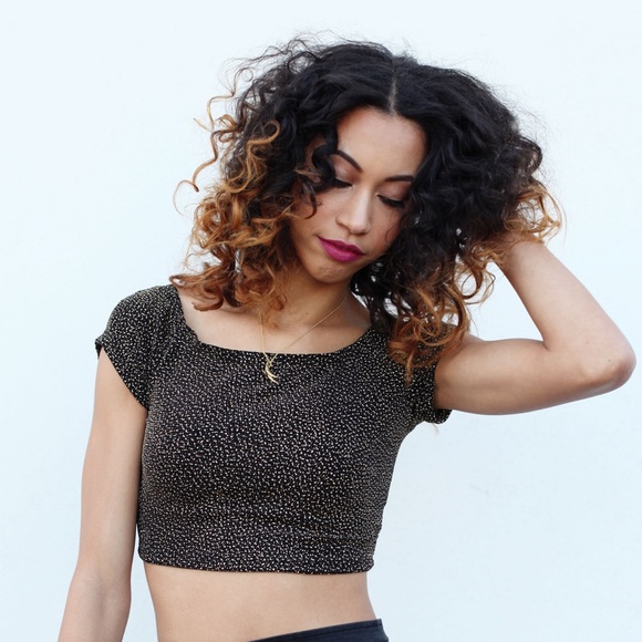 All Over Me Crop Top