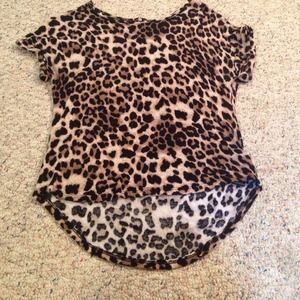 Cheetah print top