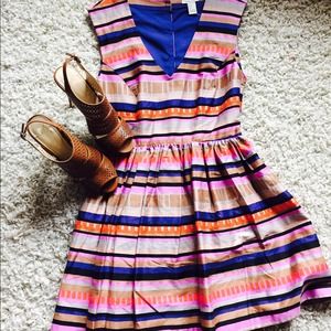 Beautiful stripped color dress