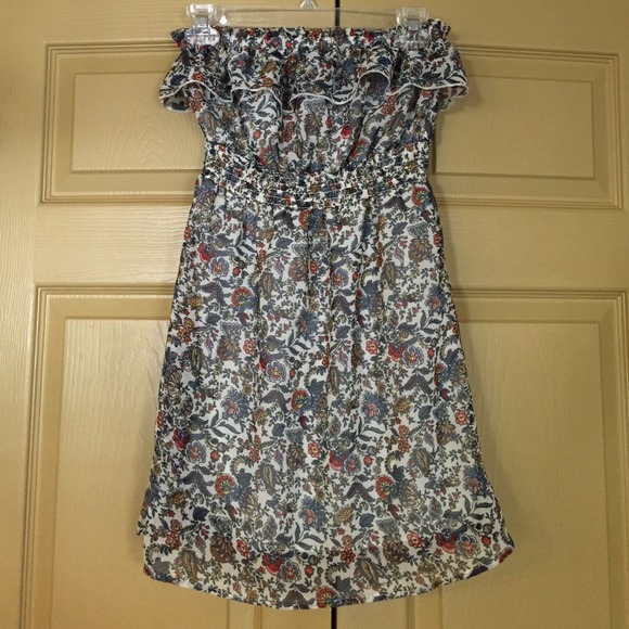 Vintage Style Floral Dress Size S