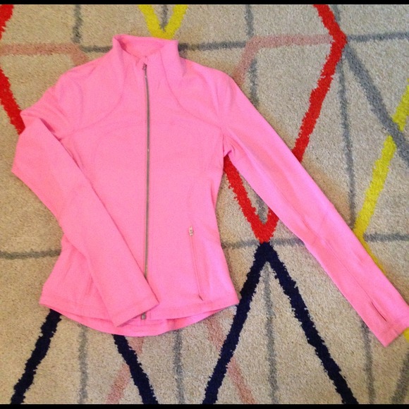 hot pink athletic jacket