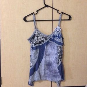 Patchwork tank top