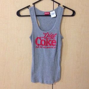Diet coke Racerback tank
