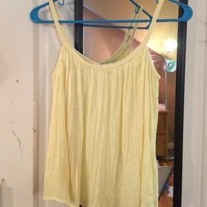 Yellow tank