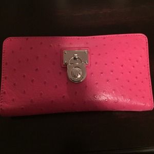 Michael Kors pink wallet