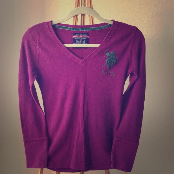 100% cotton U.S polo assn sweater.